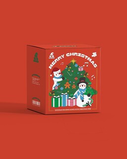 Foto 4 | Foto 4 | Figuras De Muñeco De Nieve De Resina Gognome Duo Con Árbol De Navidad Iluminado - Venta Internacional.