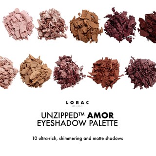 Foto 4 | Foto 4 | Paleta De Sombras De Ojos Lorac Unzipped Amor Matte Shimmer - Venta Internacional.