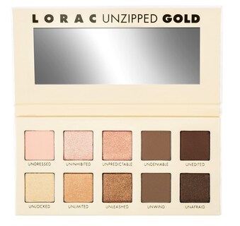 Foto 1 | Foto 1 | Paleta De Sombras De Ojos Lorac Unzipped Matte & Glitter Gold - Venta Internacional.