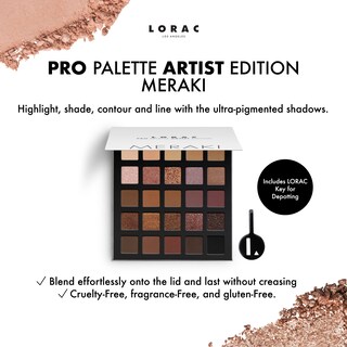 Foto 3 | Foto 3 | Paleta De Sombras De Ojos Lorac Pro Matte & Shimmer Meraki 25 Shades - Venta Internacional.