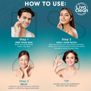 Foto 4 | Foto 4 | Paquete Variado Pimple Patches Livaclean 272 Ct Con Aceite De Árbol De Té - Venta Internacional.