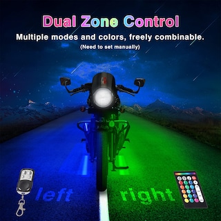Foto 4 | Foto 4 | Kit De Luces Led Led Para Motocicleta Ld Darkeagle Rgb 16 Unidades 12 V Resistente Al Agua - Venta Internacional.