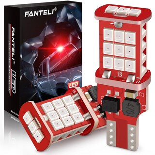 Foto 1 | Foto 1 | Bombilla Led Fanteli 921 Roja Para Tercera Luz De Freno Un 300% Más Brillante - Venta Internacional.