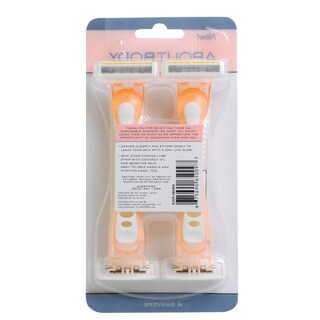 Foto 3 | Foto 3 | Maquinillas De Afeitar Desechables About Face Body Spa Shave 3 Cuchillas X4 - Venta Internacional.
