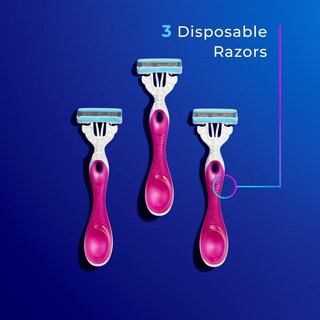 Foto 6 | Foto 6 | Maquinillas De Afeitar Desechables Schick Hydro Silk Ultimate Para Mujer 3 Unidades - Venta Internacional.