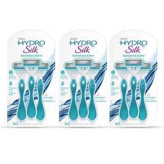 Foto 1 | Foto 1 | Maquinillas De Afeitar Desechables Schick Hydro Silk Sensitive Para Mujer 9 Unidades - Venta Internacional.