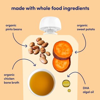 Foto 5 | Foto 5 | Alimento Para Bebés Cerebelly Batata Frijoles Pintos Y Pollo 120 Ml - Venta Internacional.