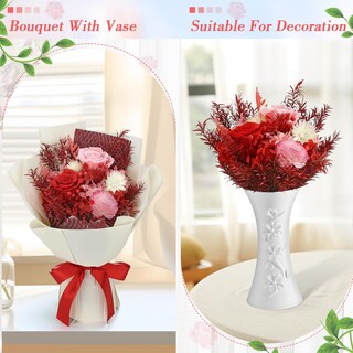 Foto 4 | Foto 4 | Bouquet Bloom's Diary For Delivery Con Flores Preservadas Color Rojo - Venta Internacional.