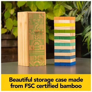 Foto 4 | Foto 4 | Juego De Apilamiento Spin Master Mindful Classics Jumbling Tower - Venta Internacional.