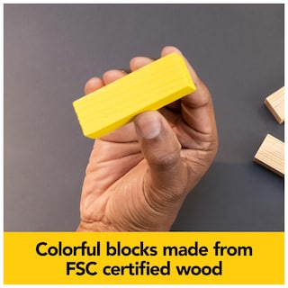 Foto 5 | Foto 5 | Juego De Apilamiento Spin Master Mindful Classics Jumbling Tower - Venta Internacional.