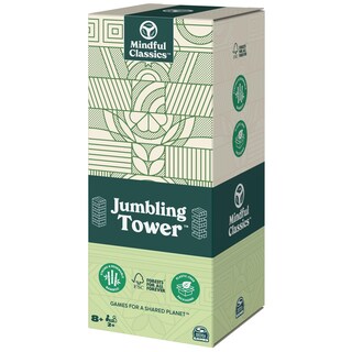 Foto 7 | Foto 7 | Juego De Apilamiento Spin Master Mindful Classics Jumbling Tower - Venta Internacional.
