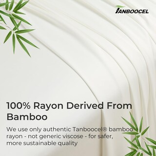 Foto 2 | Foto 2 | Sábana Bajera Ajustable Gokotta Bamboo Rayon 16 Pulgadas Pocket Queen Cream - Venta Internacional.