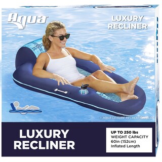 Foto 1 | Foto 1 | Piscina Inflable Con Flotador Aqua Luxury Water Lounge Xl - Venta Internacional.