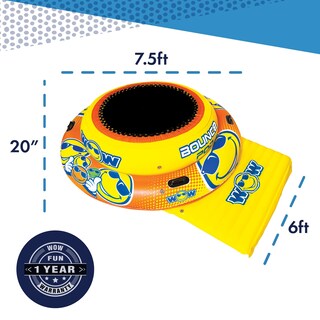 Foto 3 | Foto 3 | Almohadilla Inflable Wow Sports World Of Watersports De 4 Pies - Venta Internacional.