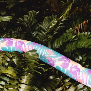 Foto 6 | Foto 6 | Flotador Para Piscina Big Joe Noodle Tropical Hibiscus Aqua Jumbo De 1 2 M - Venta Internacional.