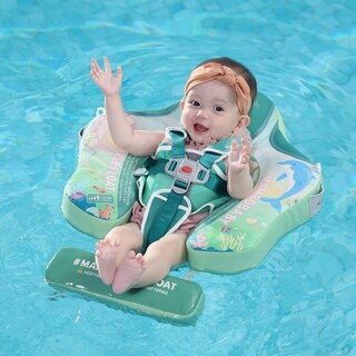 Foto 4 | Foto 4 | Entrenador De Natación Baby Float Mambobaby Solid Con Toldo - Venta Internacional.
