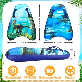 Foto 2 | Foto 2 | Tabla Inflable De Surf Y Bodyboard Para Niños 2 Unidades 70 X 52 X 15 Cm - Venta Internacional.