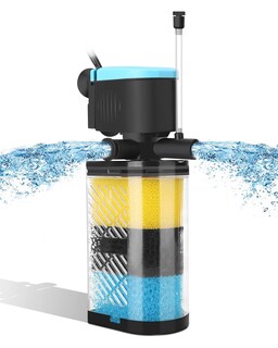 Foto 1 | Foto 1 | Filtro Para Acuarios Aquamiracle 3 Etapas Con Depósito 500 L/h 10-40 Galones - Venta Internacional.