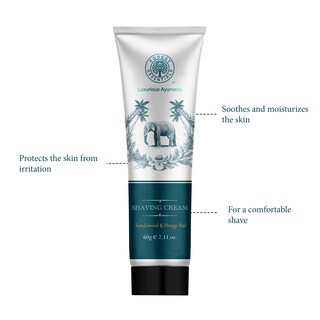 Foto 2 | Foto 2 | Crema De Afeitar Forest Essentials Piel De Sándalo Y Naranja 60 Ml - Venta Internacional.