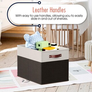 Foto 4 | Foto 4 | Cubos De Almacenamiento Ornavo Home Kallax 13 X 15 X 13 Cm Paquete De 6 Unidades Color Blanco Y Negro - Venta Internacional.