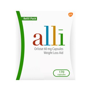 Foto 1 | Foto 1 | Suplemento Para Bajar De Peso Alli Orlistat 60 Mg Cápsulas 170 Unidades - Venta Internacional.