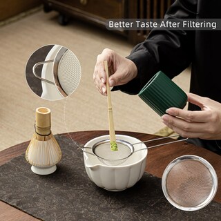 Foto 2 | Foto 2 | Set De Batidores Para Matcha Sftxey Cuenco Para Matcha 510 Ml Con Batidor Y Cuchara - Venta Internacional.