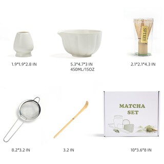 Foto 6 | Foto 6 | Set De Batidores Para Matcha Sftxey Cuenco Para Matcha 510 Ml Con Batidor Y Cuchara - Venta Internacional.