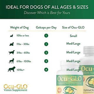 Foto 5 | Foto 5 | Suplemento Ocu-glo Canine Vision Para Perros Pequeños De Menos De 4 5 Kg - Venta Internacional.