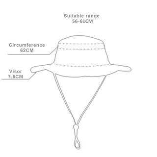 Foto 7 | Foto 7 | Sombrero Eonpow Para Pesca Resistente Al Viento Protección Uv Upf50+ - Venta Internacional.