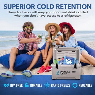 Foto 6 | Foto 6 | Paquetes De Hielo Everlasting Ice Rx Rapid Performance Paquete De 4 - Venta Internacional.