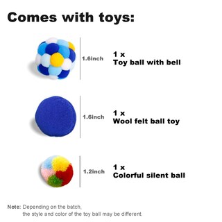 Foto 4 | Foto 4 | Cama Tipo Túnel Para Gatos Pliislup Para Gatos De Interior De Hasta 4 Kg Con 3 Juguetes - Venta Internacional.