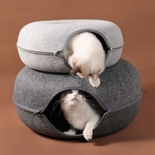 Foto 6 | Foto 6 | Cama Tipo Túnel Para Gatos Pliislup Para Gatos De Interior De Hasta 4 Kg Con 3 Juguetes - Venta Internacional.