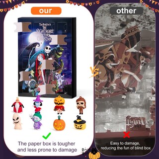 Foto 3 | Foto 3 | Calendario De Adviento Bombpark 2024 Para Halloween Y Navidad Con 24 Muñecas - Venta Internacional.