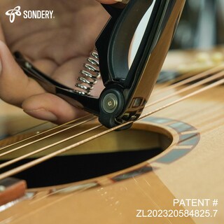 Foto 5 | Foto 5 | Cejilla Para Guitarra 4 En 1 Sondery Para 6 Cuerdas Acústica/eléctrica - Venta Internacional.
