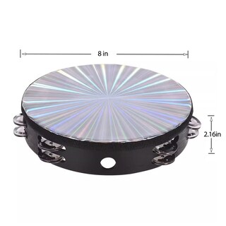 Foto 2 | Foto 2 | Tambourine Radiant Tambor Portátil De 20 Cm Con Tintineo De Doble Fila - Venta Internacional.