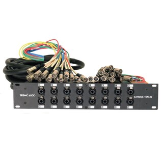 Foto 1 | Foto 1 | Divisor Combinado Trs De 16 Canales Para Montaje En Rack Snake Seismic Audio - Venta Internacional.