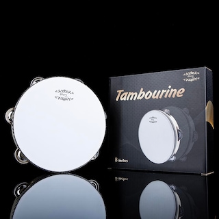 Foto 6 | Foto 6 | Tambourine Drum Glory Campana De Mano De 8 Pulgadas Abedul Con Tintineo De Metal - Venta Internacional.