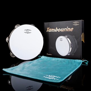 Foto 7 | Foto 7 | Tambourine Drum Glory Campana De Mano De 8 Pulgadas Abedul Con Tintineo De Metal - Venta Internacional.