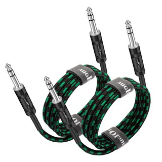 Foto 1 | Foto 1 | Cable Trs Augioth De 6 35 Mm  1/4 Pulgadas  3 M  Paquete De 2 Unidades Para Altavoz Eléctrico - Venta Internacional.