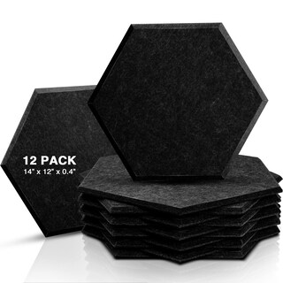 Foto 1 | Foto 1 | Paneles Acústicos Sonic Acoustics Hexagon Paquete De 12 Unidades 14 X 12 X 1 Cm - Venta Internacional.
