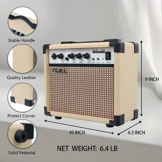 Foto 3 | Foto 3 | Amplificador De Guitarra Eléctrica Fojill Fojill 20w Portable - Venta Internacional.