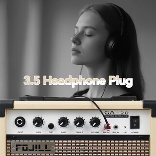 Foto 5 | Foto 5 | Amplificador De Guitarra Eléctrica Fojill Fojill 20w Portable - Venta Internacional.