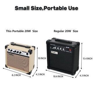 Foto 6 | Foto 6 | Amplificador De Guitarra Eléctrica Fojill Fojill 20w Portable - Venta Internacional.