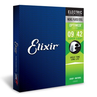 Foto 1 | Foto 1 | Guitarra Eléctrica Elixir Strings 19002 Super Light Con Optiweb - Venta Internacional.