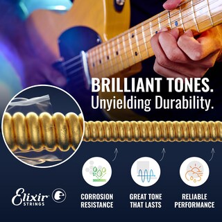 Foto 2 | Foto 2 | Guitarra Eléctrica Elixir Strings 19002 Super Light Con Optiweb - Venta Internacional.
