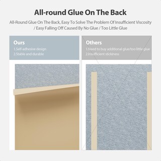 Foto 4 | Foto 4 | Paneles Acústicos Amantech High Density Sound De 40 X 30 X 0 9 Cm 12 Unidades - Venta Internacional.