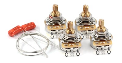 Foto 1 | Foto 1 | Kit De Actualización Electrónica Para Guitarra Taot Custom Cts 500k Pots - Venta Internacional.