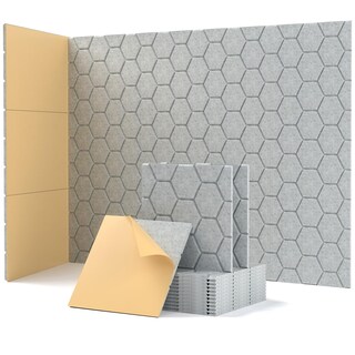 Foto 1 | Foto 1 | Paquete De 12 Paneles Acústicos Soundsbay Honeycomb  30 X 30 X 1 Cm - Venta Internacional.
