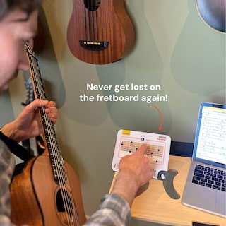 Foto 2 | Foto 2 | Sistema Sliding Guitarra Chord Compass & Book Noisy Clan Caged - Venta Internacional.