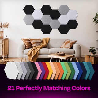 Foto 5 | Foto 5 | Acoustic Panels Ekkogo  Paquete De 12 Paneles De Pared Insonorizados  Color Negro - Venta Internacional.